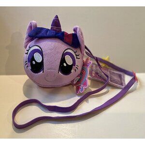 MY LITTLE PONY TWILIGHT SPARKLE PLUSH DOLL PURSE Cross-Body Shoulder Bag NWT!